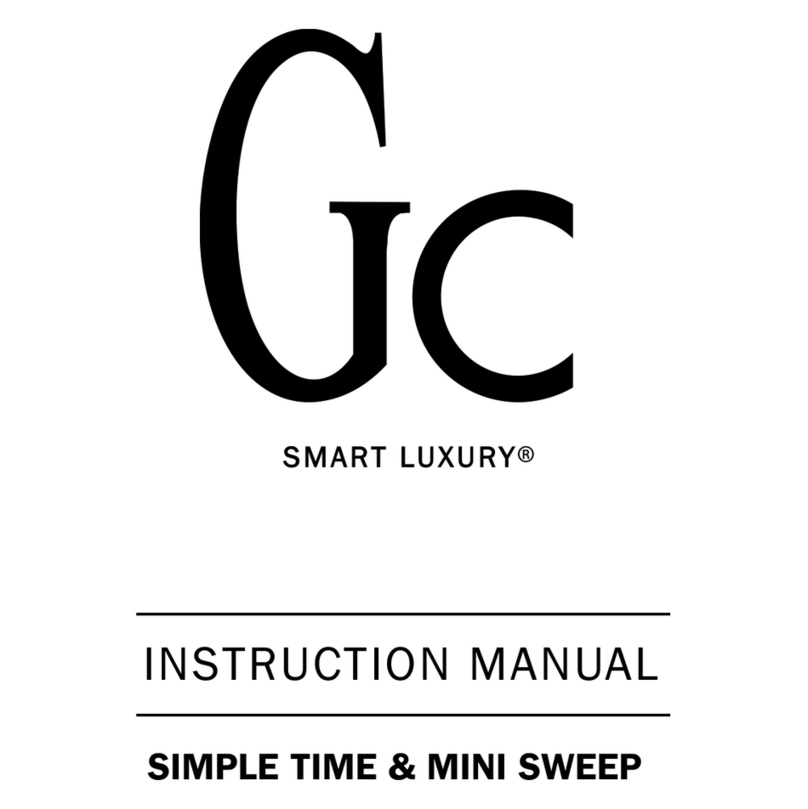 gc simple time & mini sweep User manual
