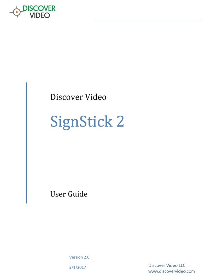 Discover Video SignStick 2 user guide