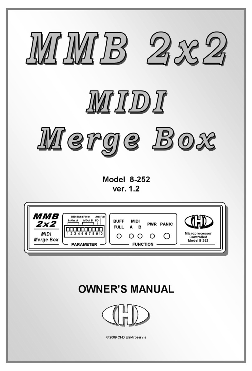 CHD 8-252 owner's manual
