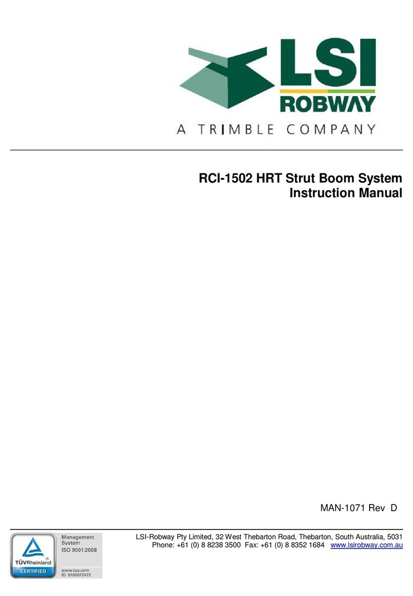 LSI-Robway RCI-1502 HRT instruction manual
