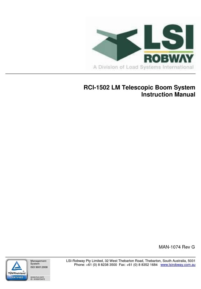 LSI-Robway RCI-1502 LM instruction manual