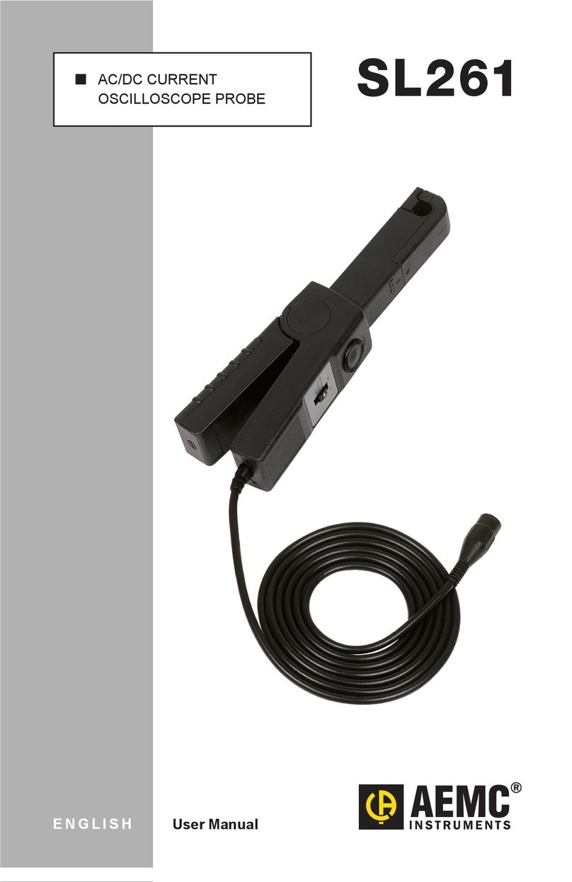 AEMC SL261 user manual