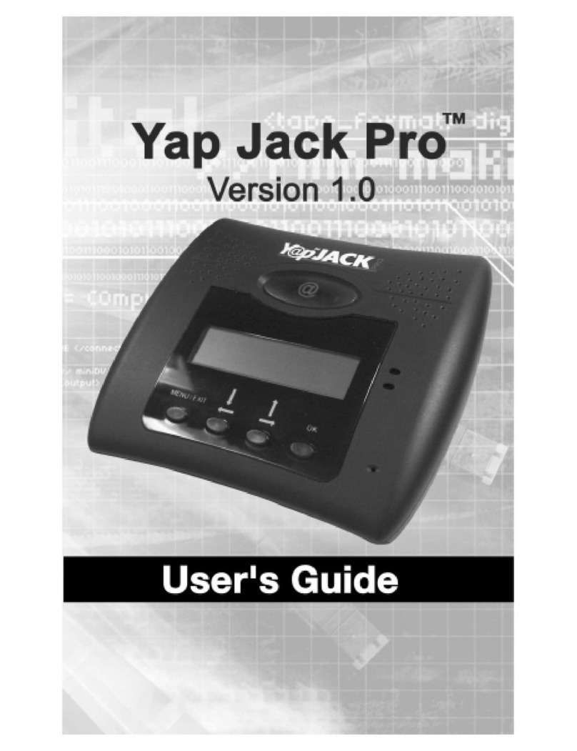 Net2Phone Yap Jack Pro User manual