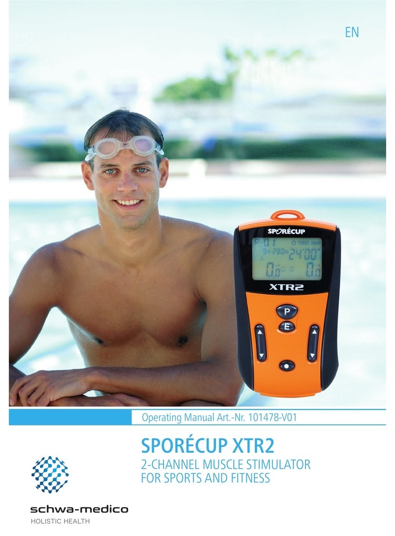 schwa-medico SPORECUP XTR2 operating manual