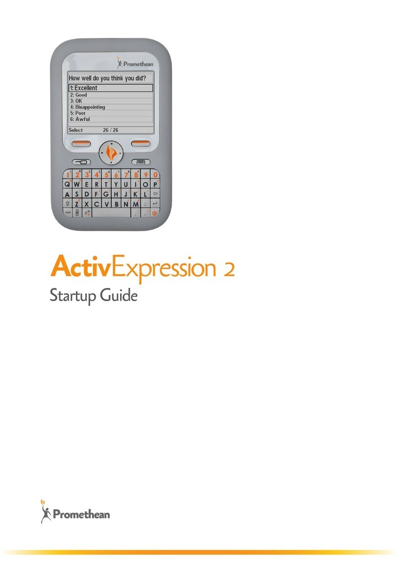 promethean ActivExpression 2 Startup guide