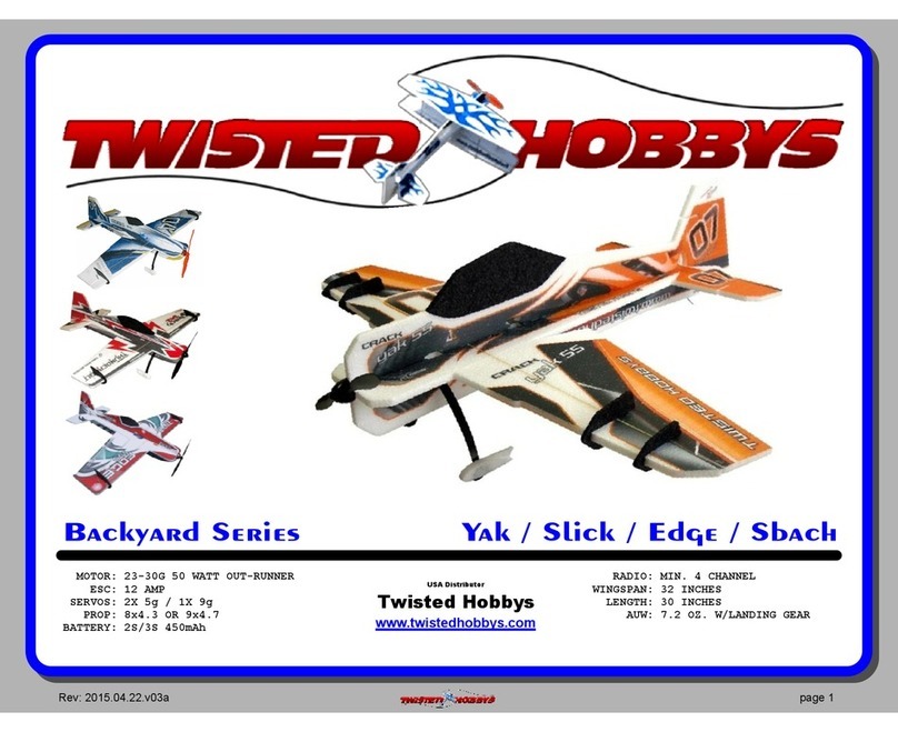 Twisted Hobbys Backyard Series manual