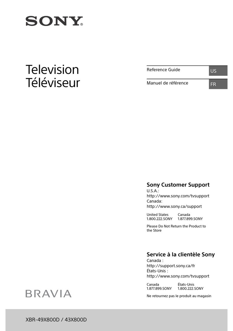 Sony XBR-49X800D User manual