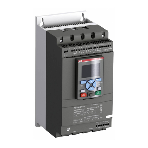 ABB PSTX370 User manual ABB PSTX370 User manual