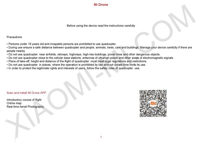 Xiaomi Mi Drone User manual