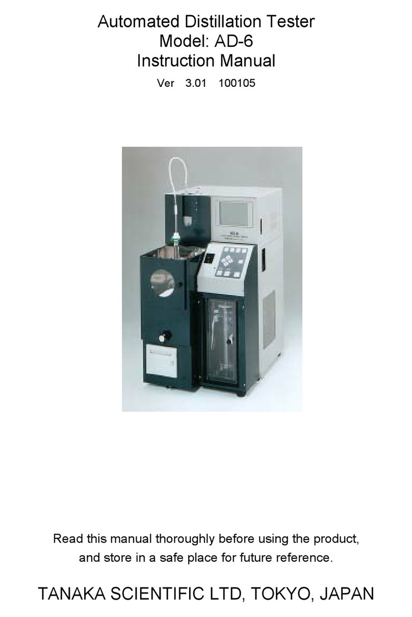 Tanaka AD-6 User manual