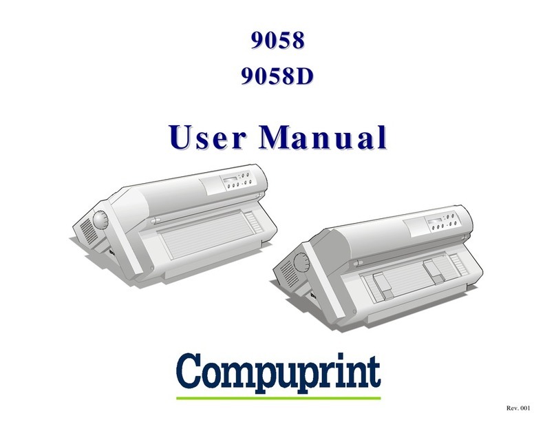 Compuprint 9058D User manual