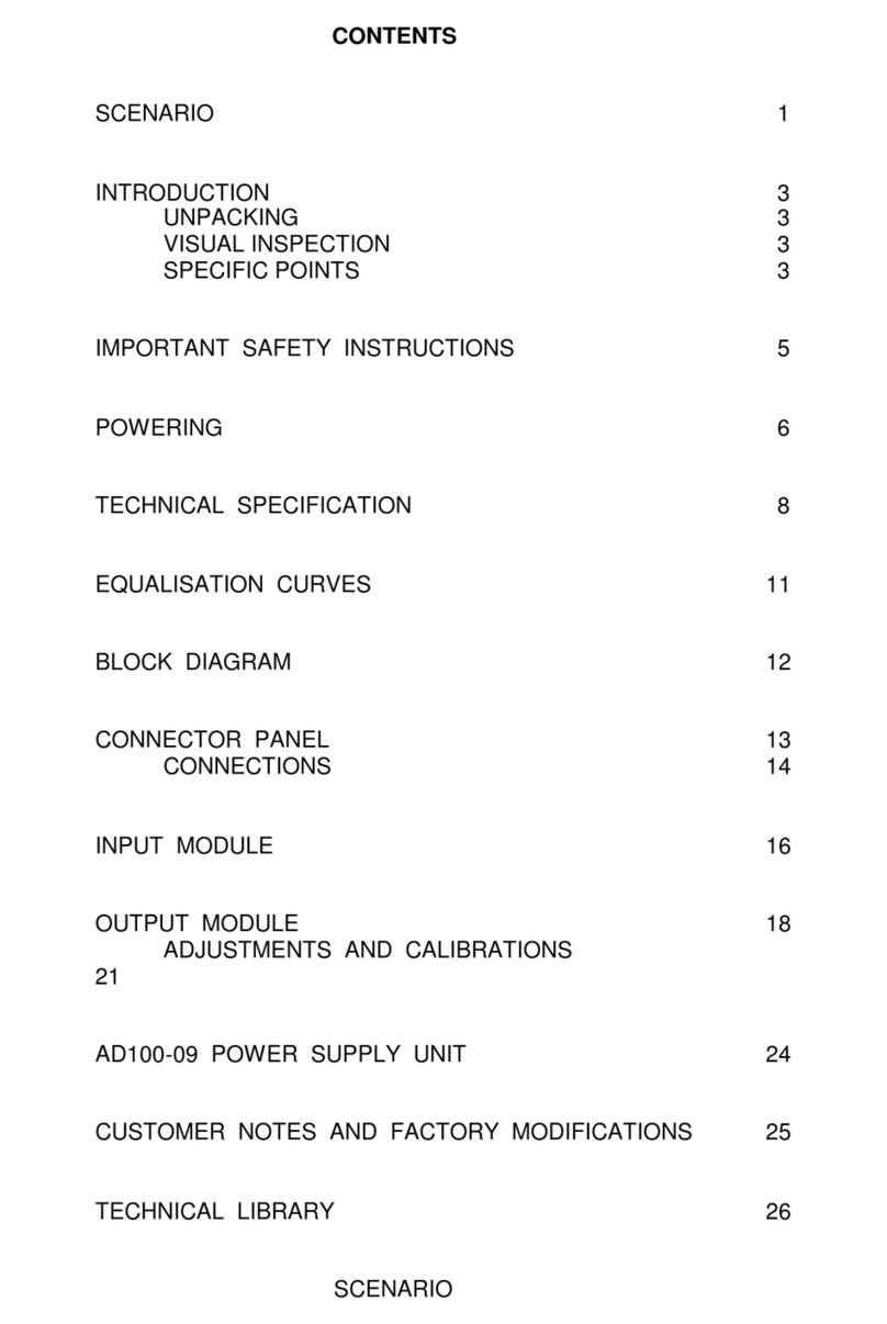 Audio Developments AD 245 manual