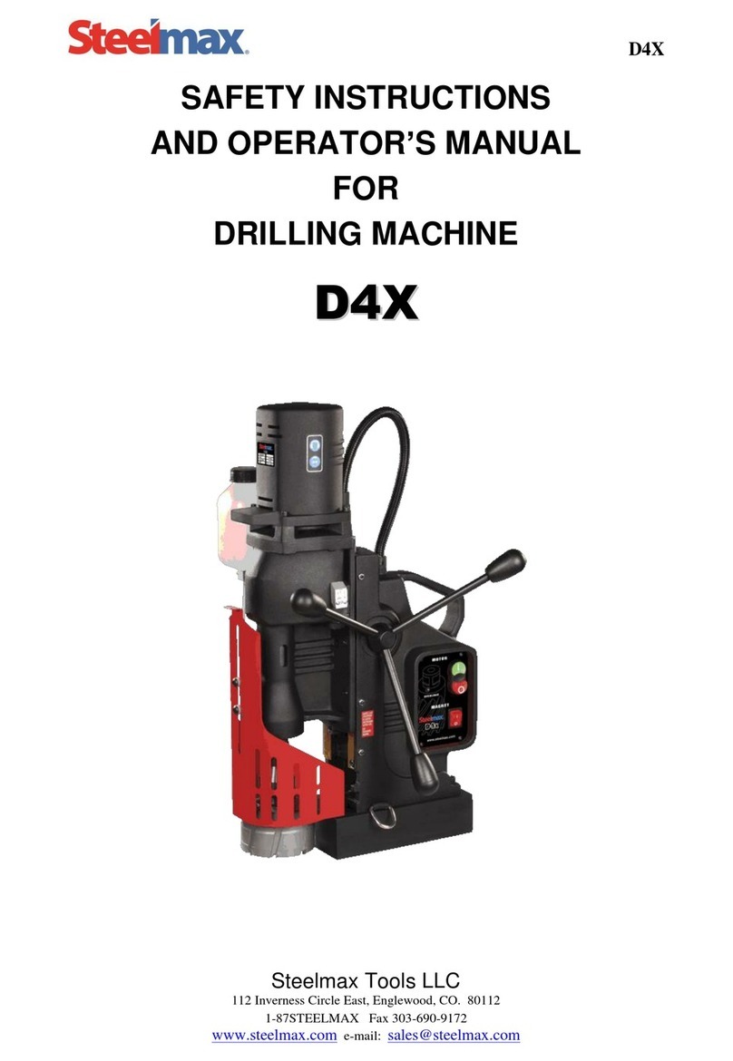 SteelMax D4X User manual