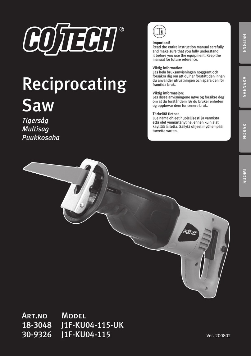 CO/Tech J1F-KU04-115-UK User manual CO/Tech J1F-KU04-115-UK User manual