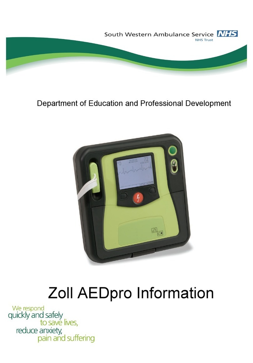 ZOLL aed pro Information booklet