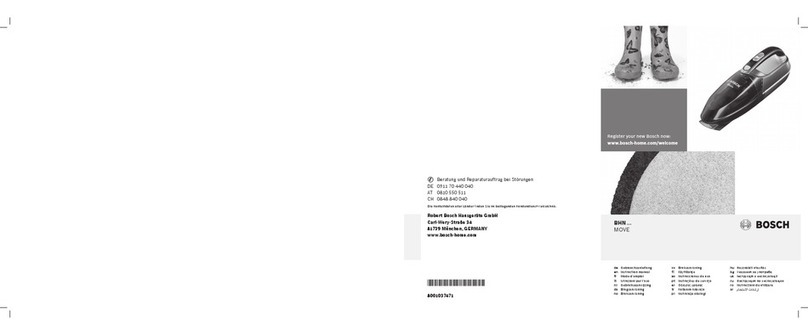 Bosch BHN09070 MOVE instruction manual