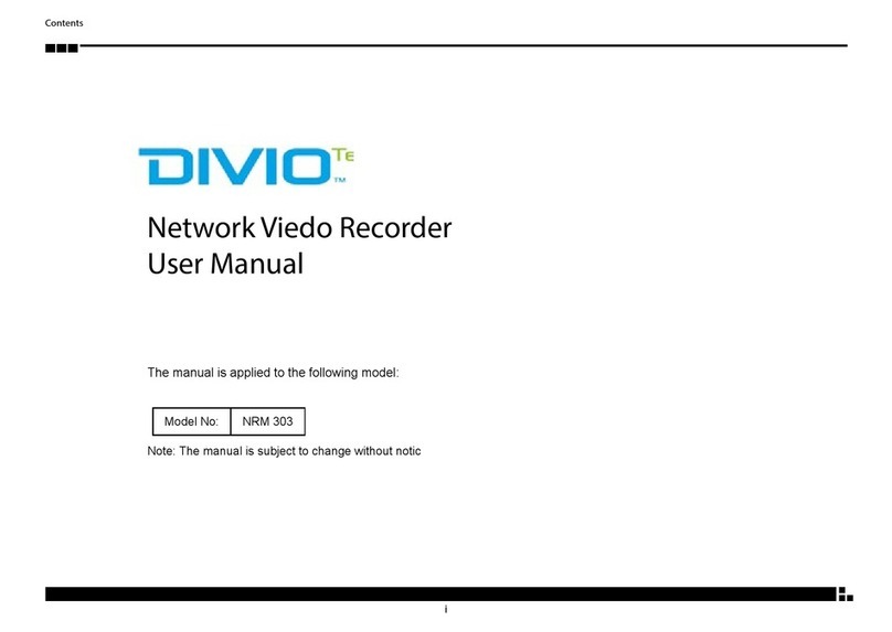 Divio NRM 303 user manual