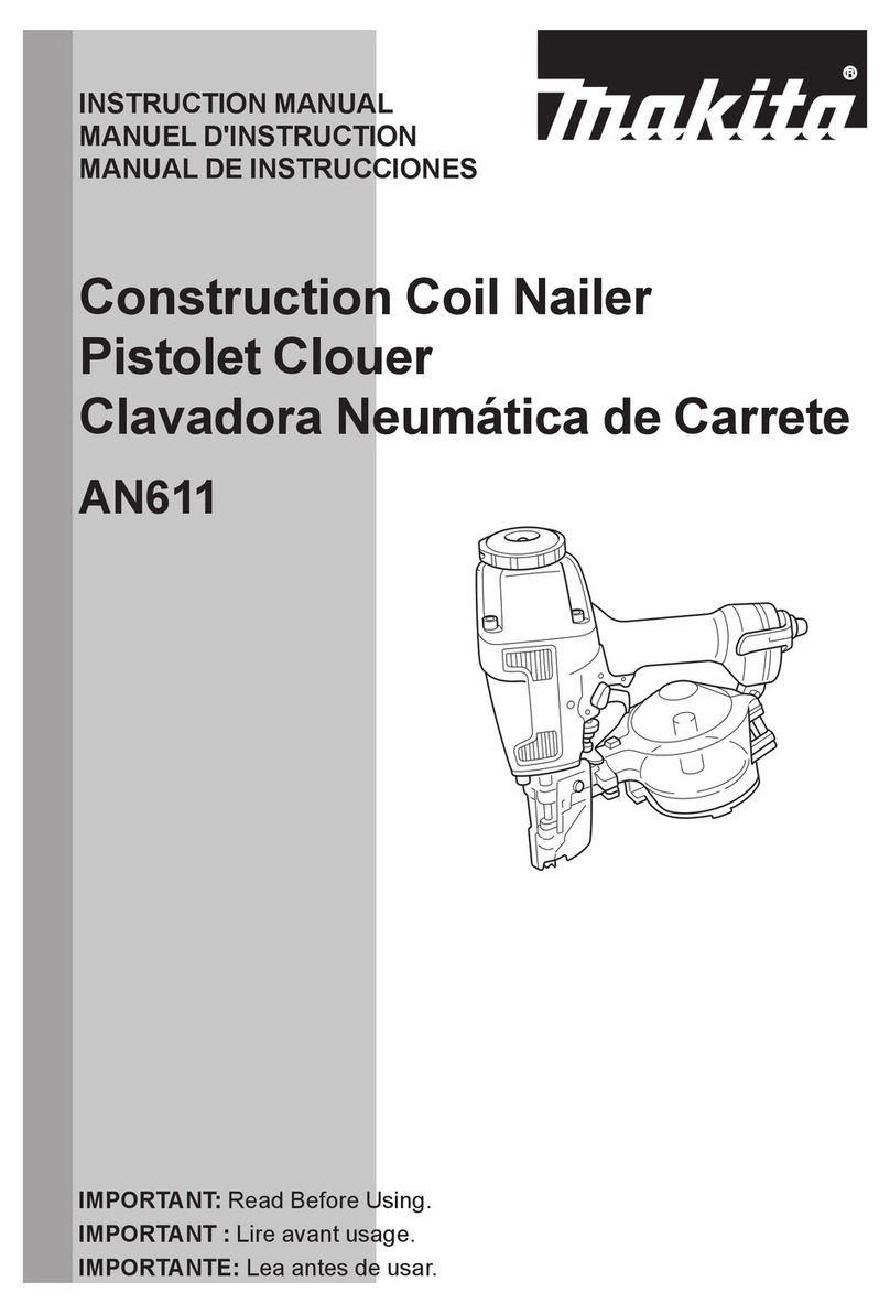 Makita AN611 instruction manual