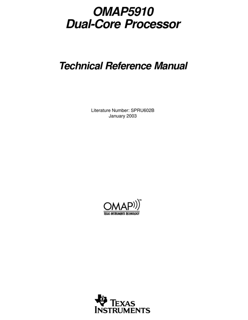 Texas Instruments OMAP5910 Technical reference manual