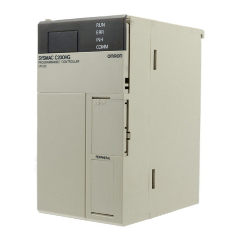 Omron C200HE-CPU11 User manual
