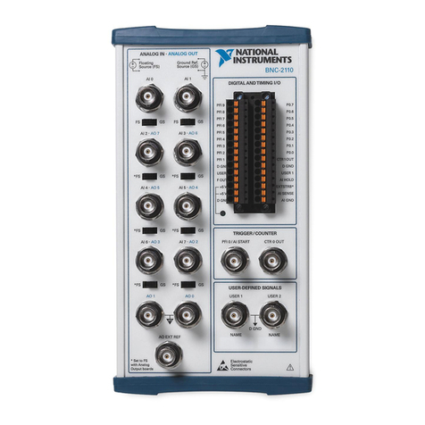 National Instruments BNC-2110 User manual
