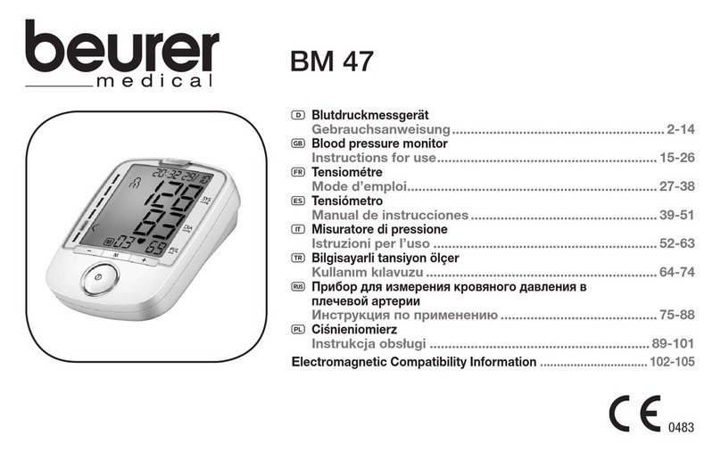 Beurer BM 47 Instructions for use