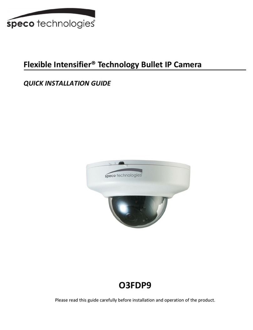 Speco O3FDP9 User manual