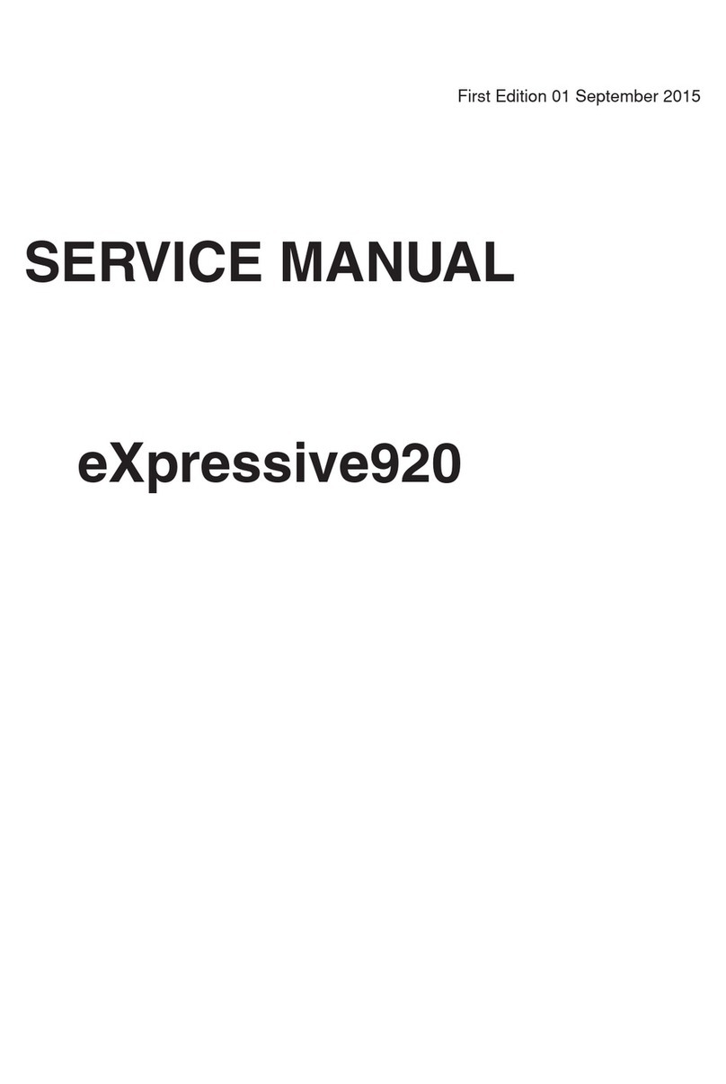 ELNA eXpressive920 Service manual