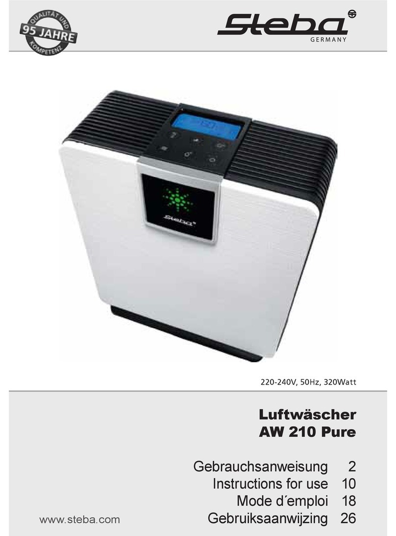 Steba AW 210 Pure User manual