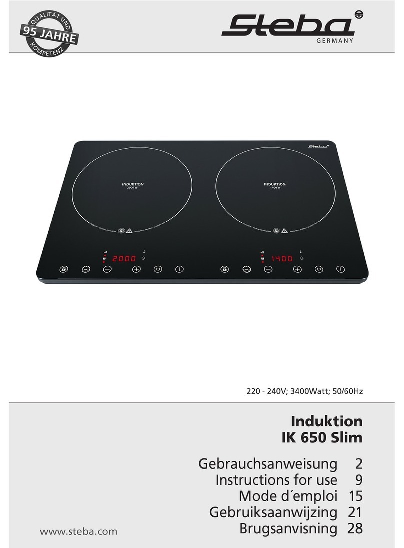 Steba IK 650 Slim Instructions for use