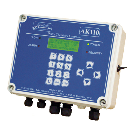 Pentair AK110 Installation and user guide
