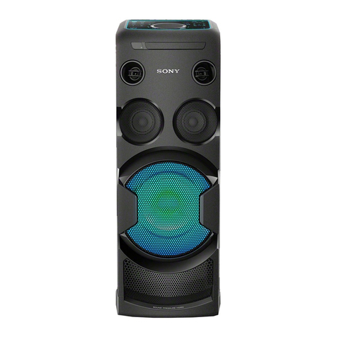 Sony MHC-V50D User manual