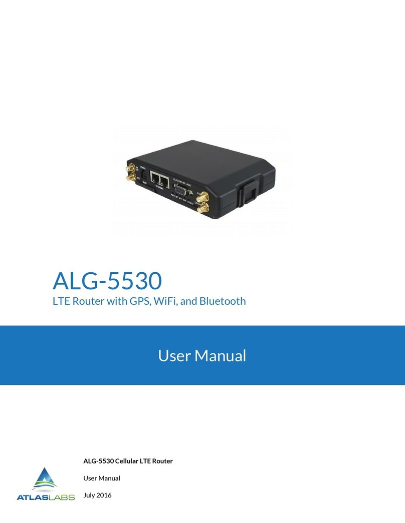 ATLAS LABS ALG-5530 user manual