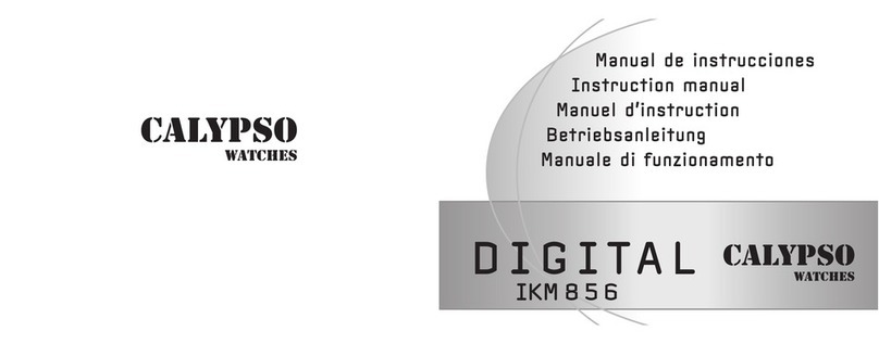 Calypso DIGITAL IKM856 User manual Calypso DIGITAL IKM856 User manual