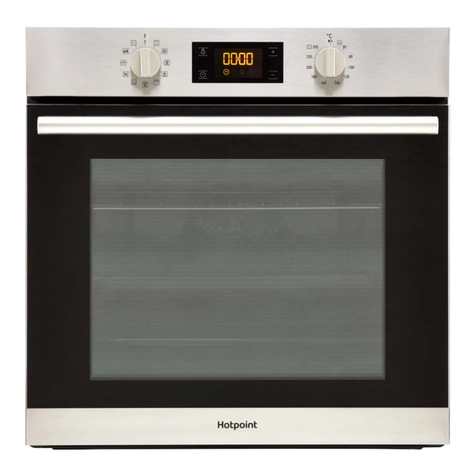 Hotpoint SA2840PIX Installation and operation manual