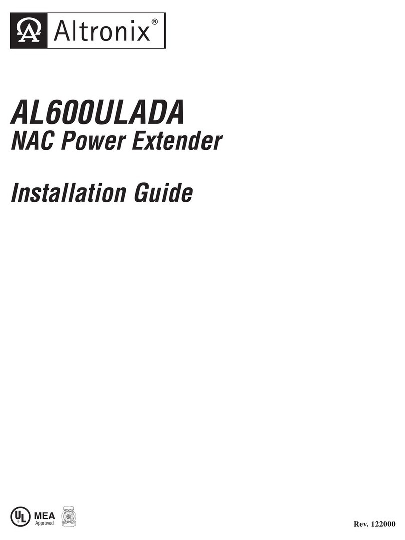 Altronix AL600ULADA installation guide