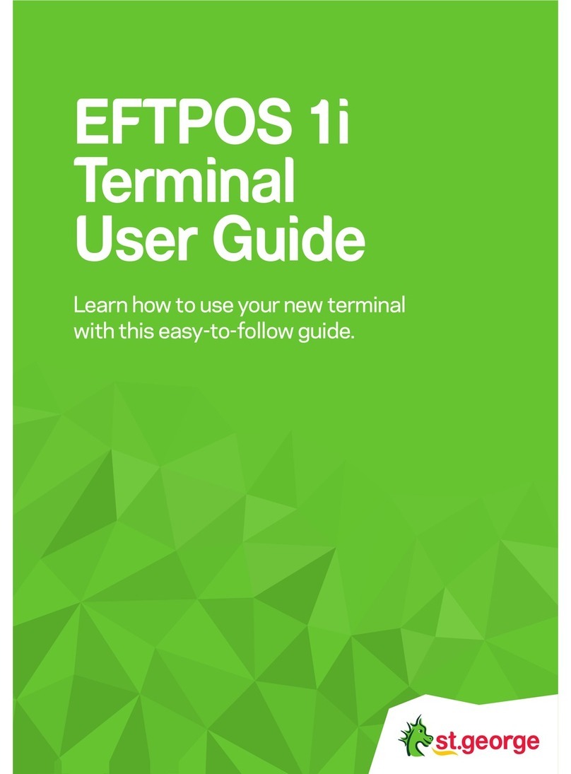 St George EFTPOS 1i user guide