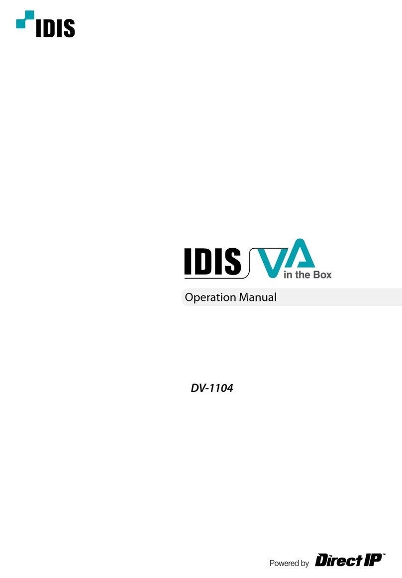 Idis DV-1104 User manual