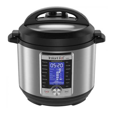 InstantPot ultra user manual