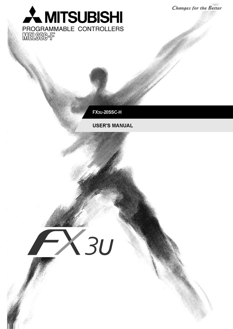 Mitsubishi FX3U-20SSC-H user manual