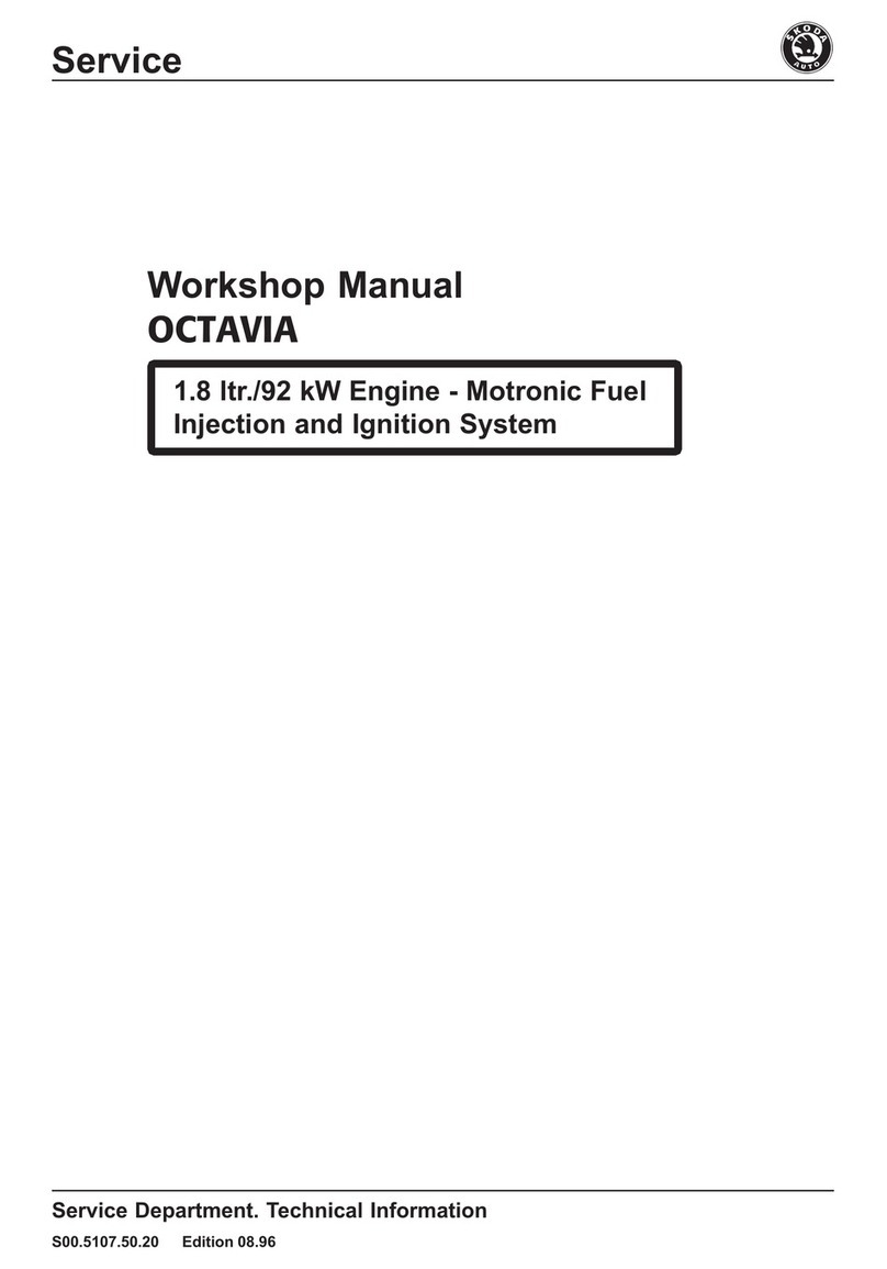 Skoda OCTAVIA Workshop manual