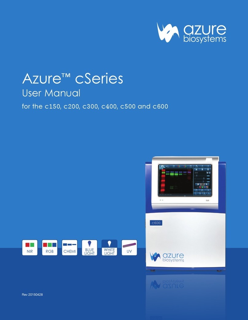 Azure c150, c200, c300, c400, c500, c600 user manual