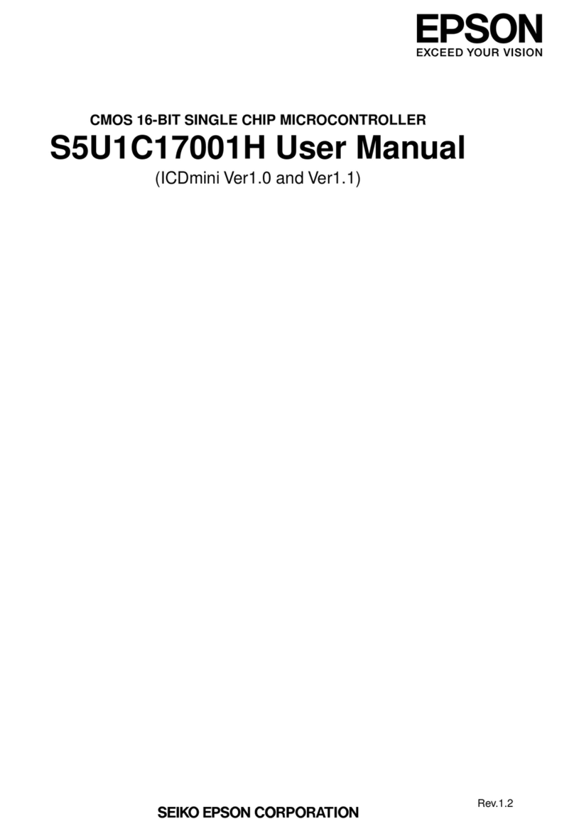 Epson S5U1C17001H User manual