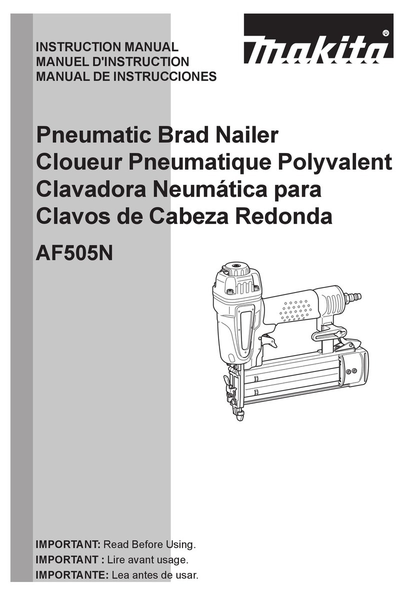 Makita AF505N User manual
