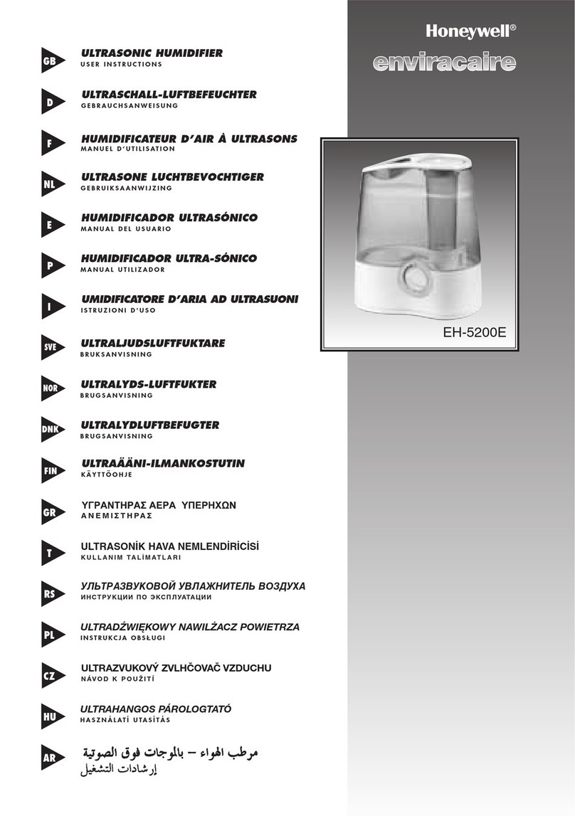 Honeywell EH-5200E User manual