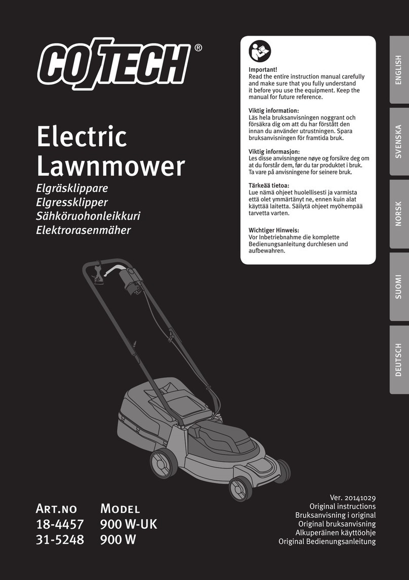 CO/Tech 900 W-UK instruction manual