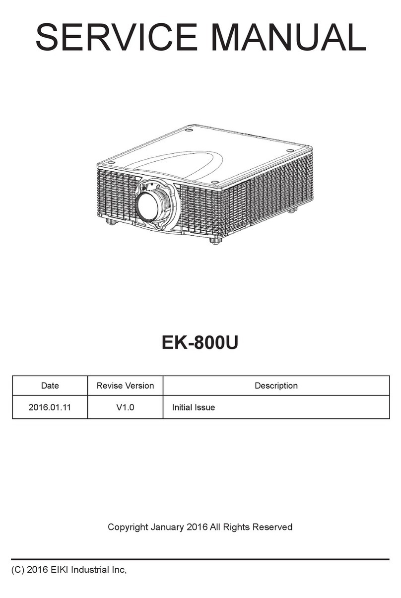 Eiki EK-800U User manual