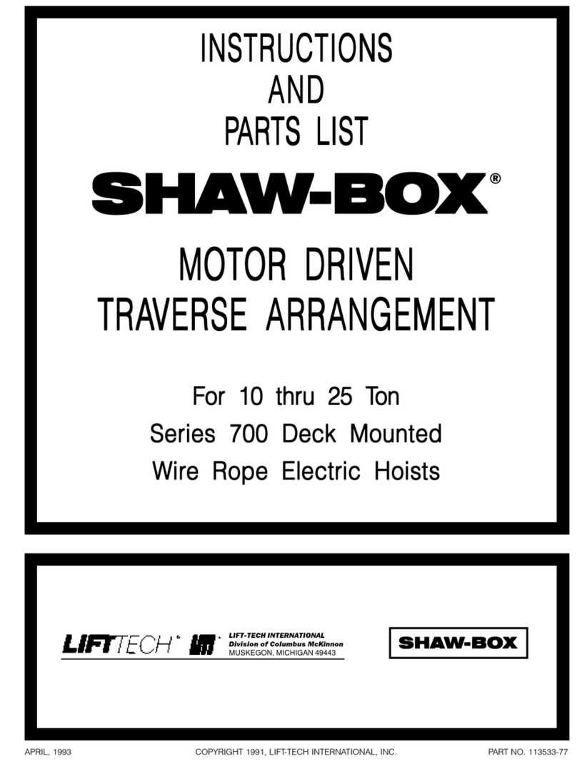 Shaw-Box Series 700 Datasheet