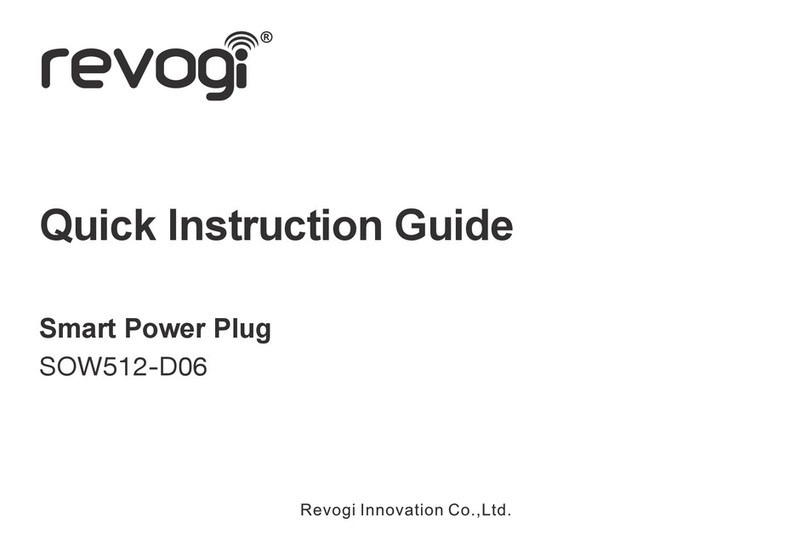 Revogi SOW512-D06 Quick instruction guide