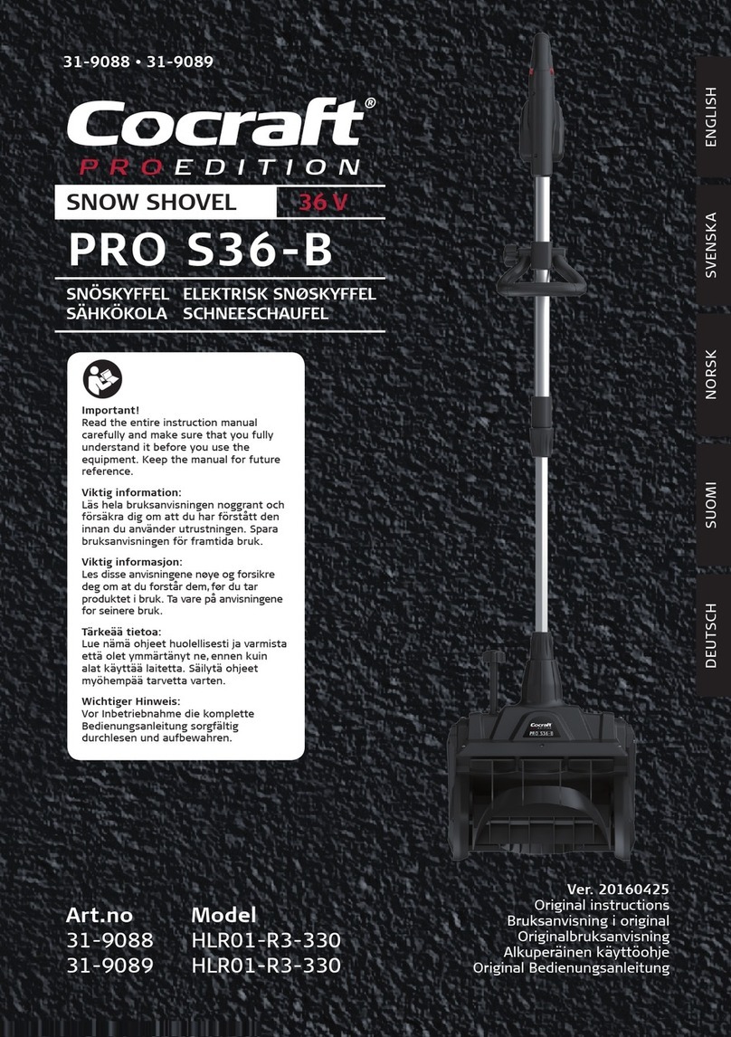 Cocraft PRO S36-B Original instructions